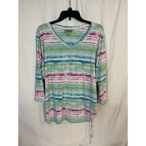 Palm Grove womens 2x top